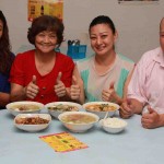 MOTHER AND DAUGHTERS RUNNING THEIR HAND MADE HOME RECIPE PORK MIXED SOUP AND TRADITIONAL MEE HUN KUEH